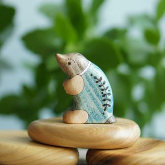 Mole wooden toy