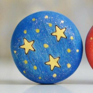 Circus ball toy (blue) (with sparkle)