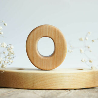 Wooden number 0