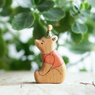 Bear in a T-Shirt with Party Hat