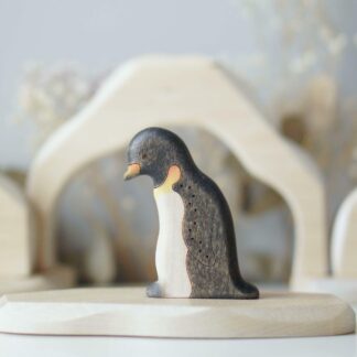Penguin mom toy (painted) (with sparkle)