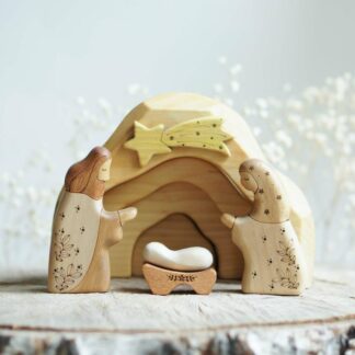 Nativity scene (with Puzzle Stone)